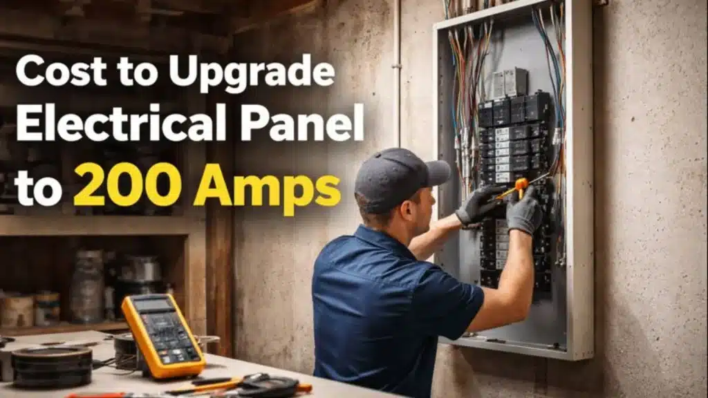 Cost to upgrade electrical panel to 200 amps