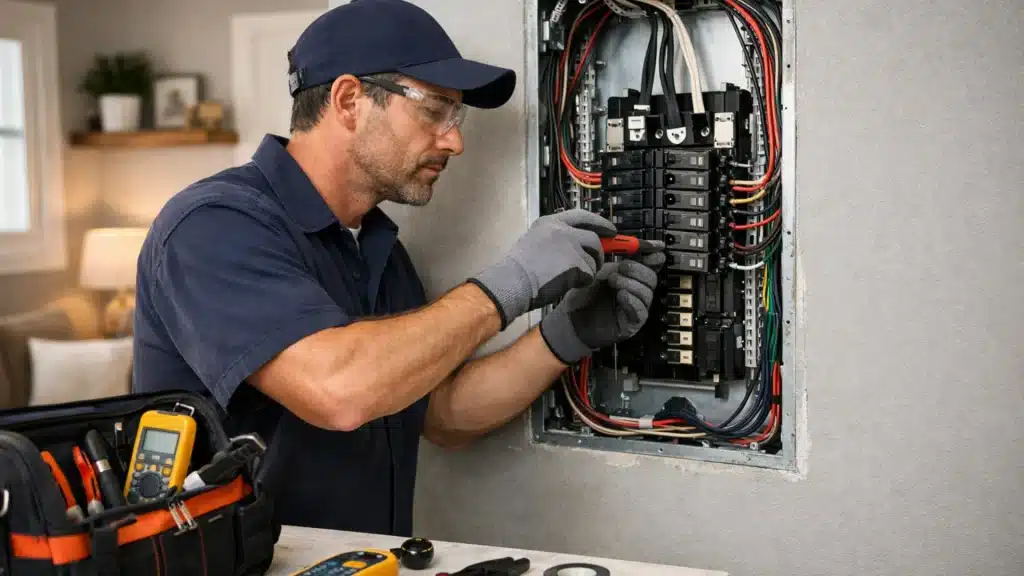 Upgrade electrical panel to 200 amps