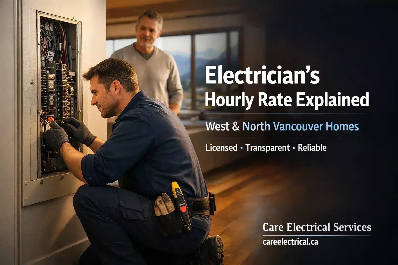 Understanding the Electrician's Hourly Rate in West Vancouver and North Vancouver