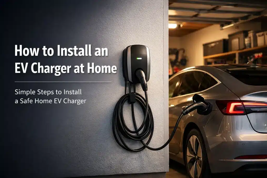 How to Install an EV Charger at Home?